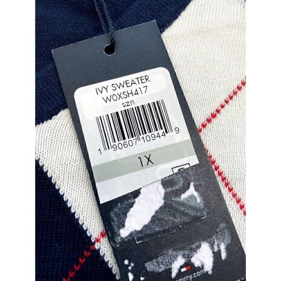 Tommy Hilfiger Cotton Sweater Top 1X Plus Size‎ - Picture 7 of 10